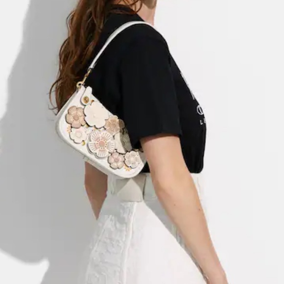 Swinger 20 With Tea Rose Applique 🎁😍💋 - Picture 4 of 4